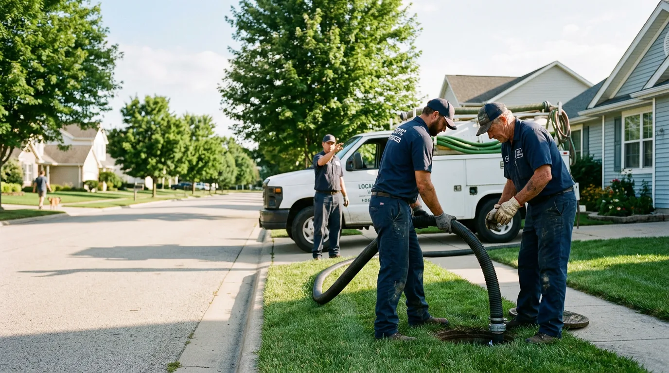 Septic Tank Cleaning in Brodheadsville, PA